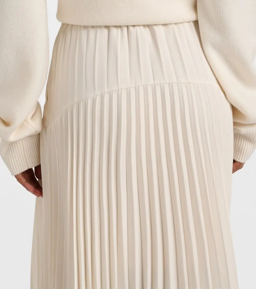 Vince Plissé tiered midi skirt | Thumbnail 6