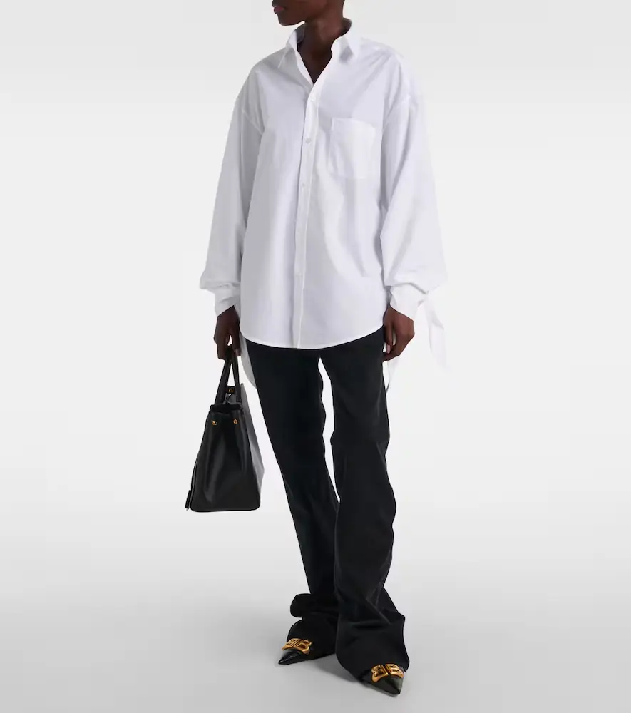 Balenciaga Cotton poplin shirt | Thumbnail 3