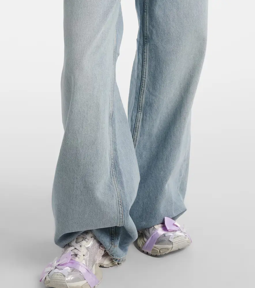 Balenciaga Baggy wide-leg jeans | Thumbnail 2
