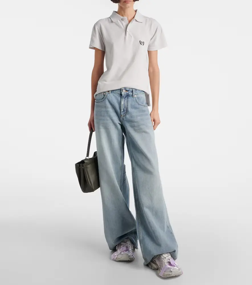 Balenciaga Baggy wide-leg jeans | Thumbnail 3