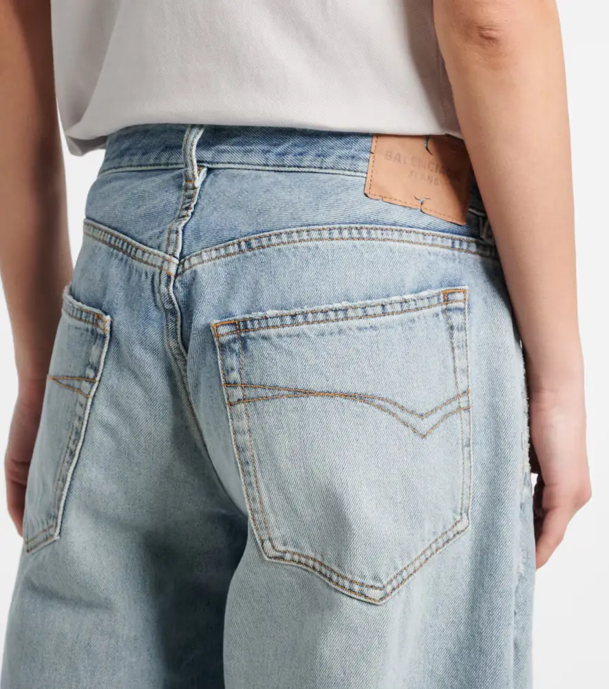 Balenciaga Baggy wide-leg jeans | Thumbnail 5