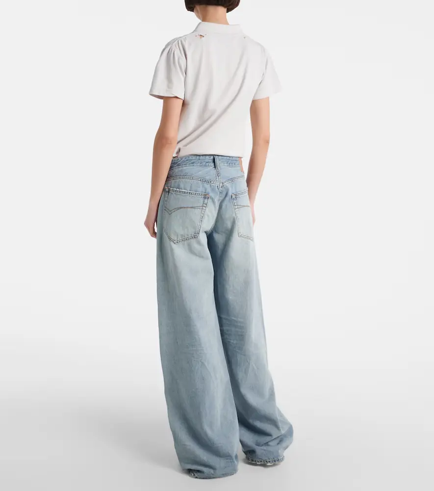 Balenciaga Baggy wide-leg jeans | Thumbnail 6