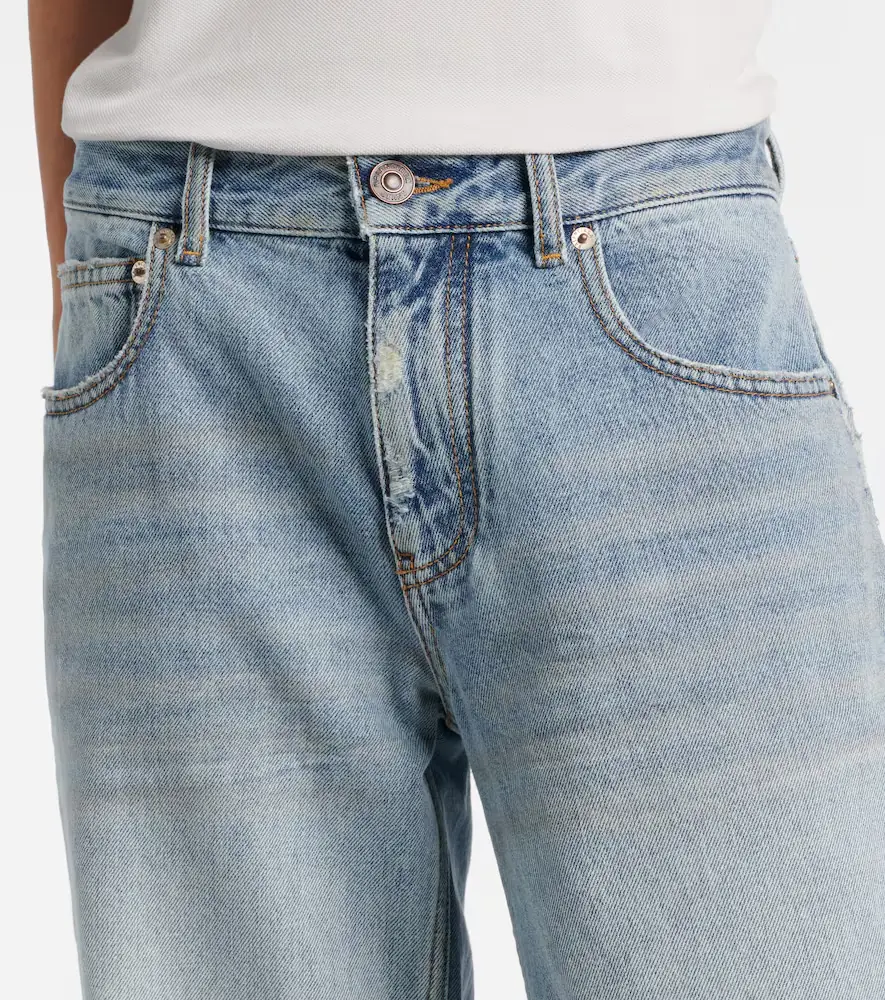 Balenciaga Baggy wide-leg jeans | Thumbnail 7