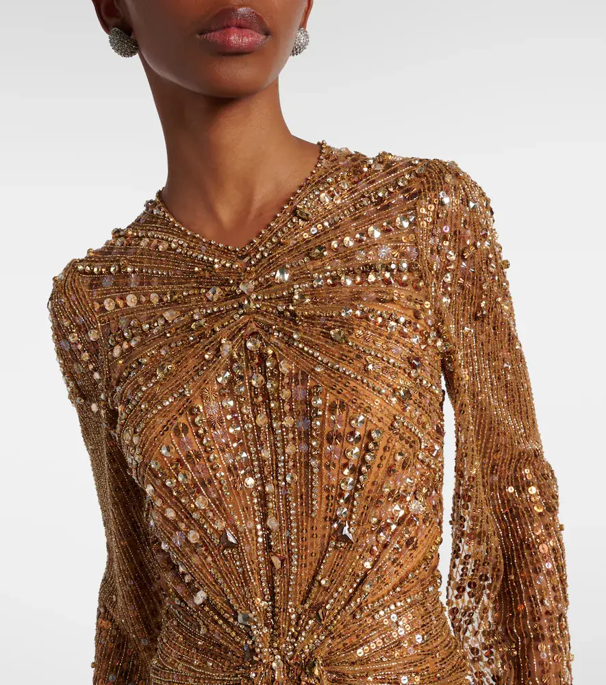 Jenny Packham Anja embellished gown | Thumbnail 2