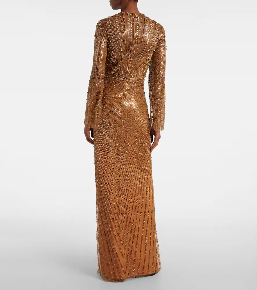 Jenny Packham Anja embellished gown | Thumbnail 3