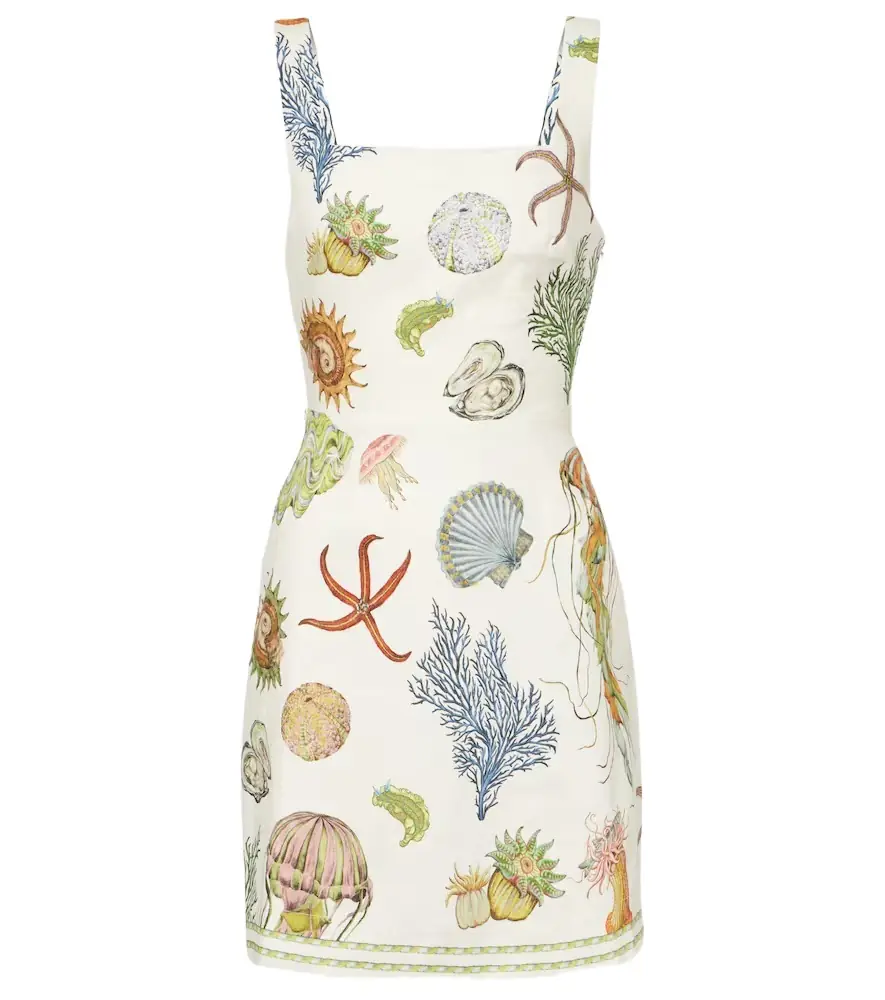 Alemais Alémais Sea linen minidress | Image 1 Alemais Alémais Sea linen minidress | Image 1