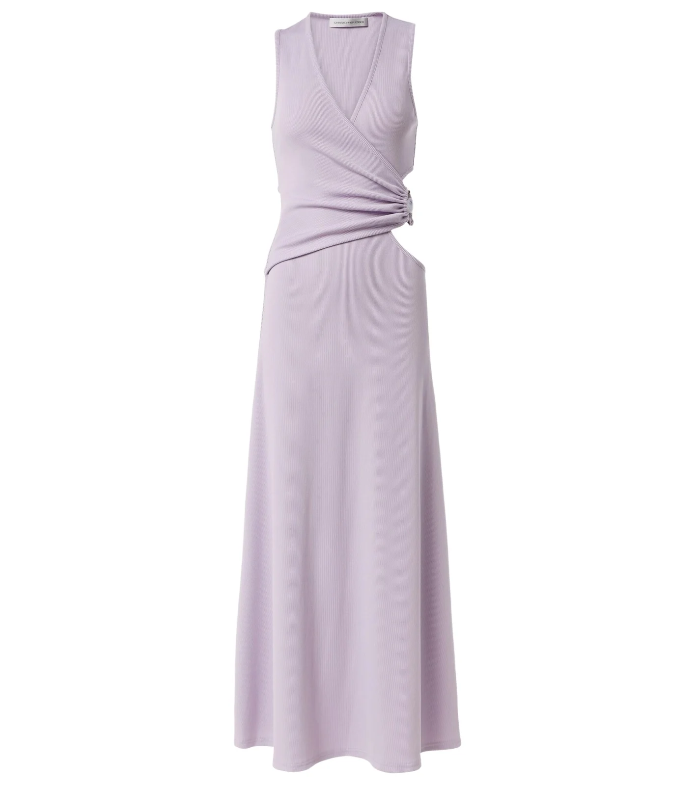 Cutout embellished maxi dress