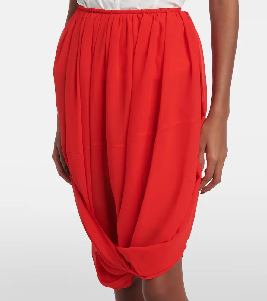 Jacques Wei Chiffon midi skirt | Thumbnail 4