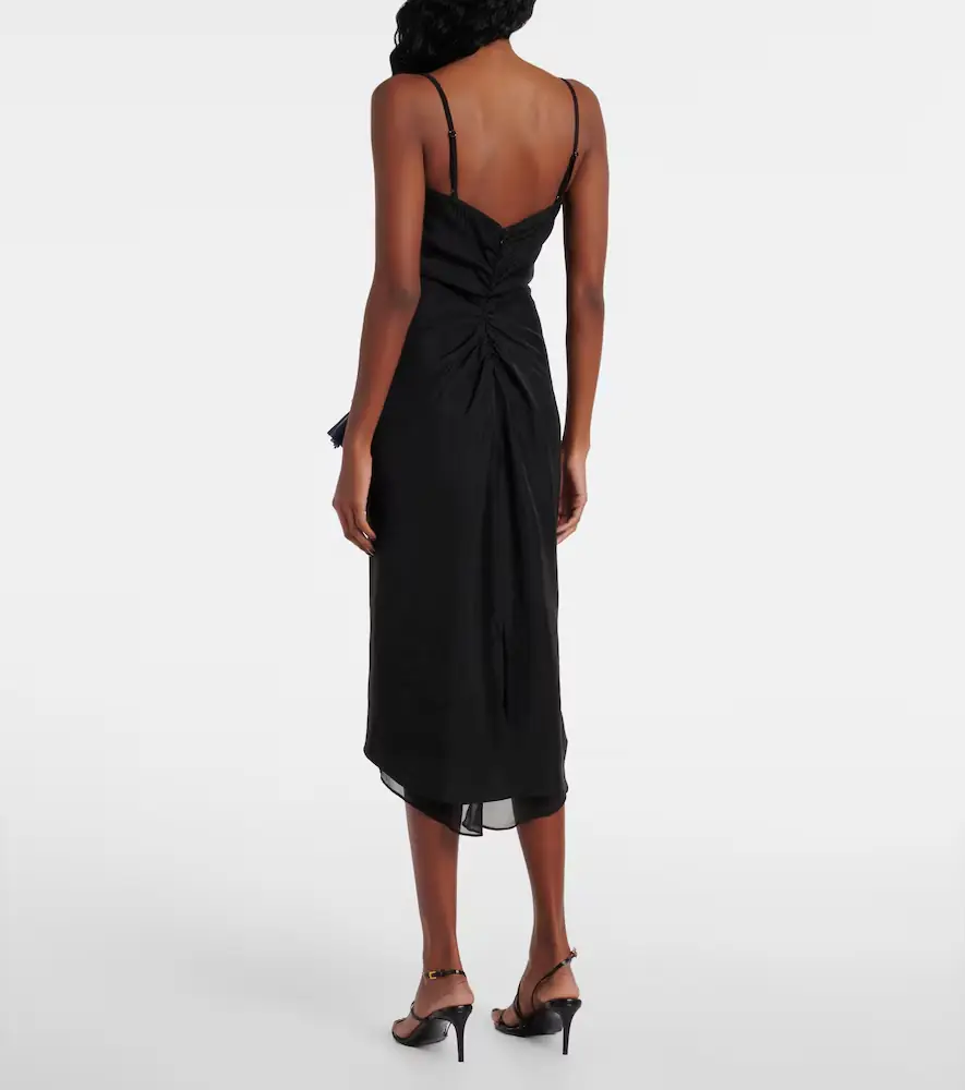 Jacques Wei Embroidered maxi dress | Thumbnail 4