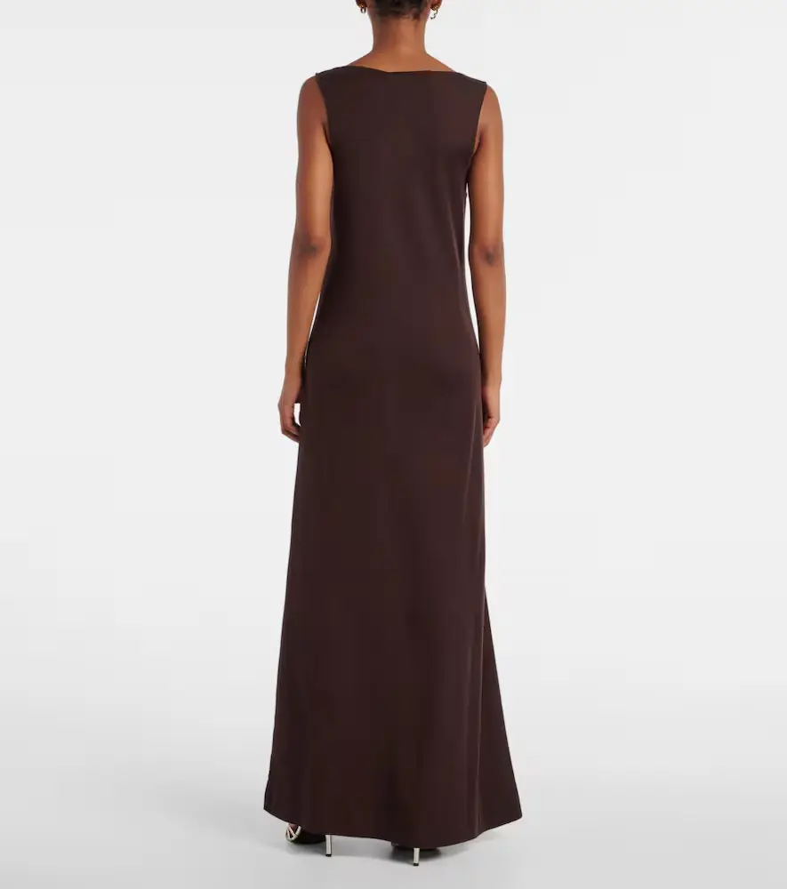 Xu Zhi Embellished wool-blend maxi dress | Thumbnail 4