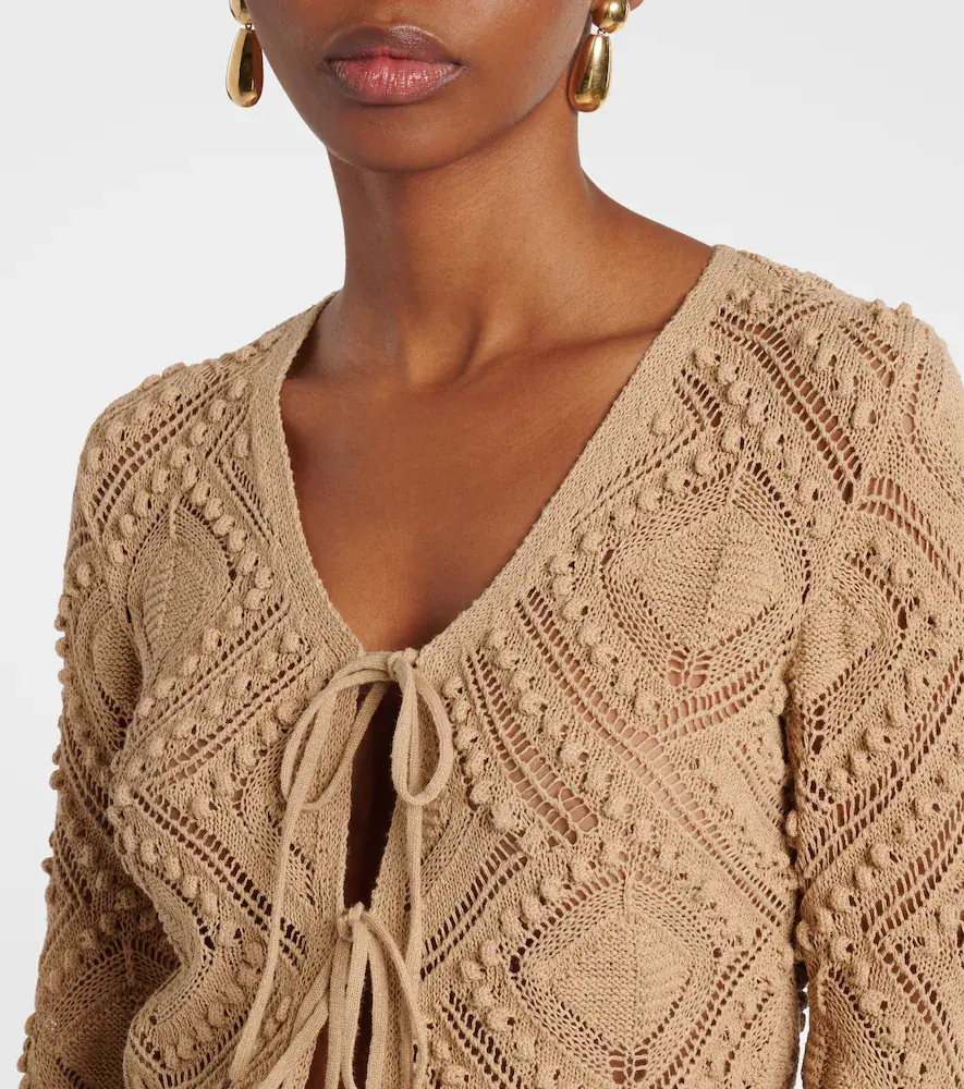 Xu Zhi Crochet lace cardigan | Thumbnail 4