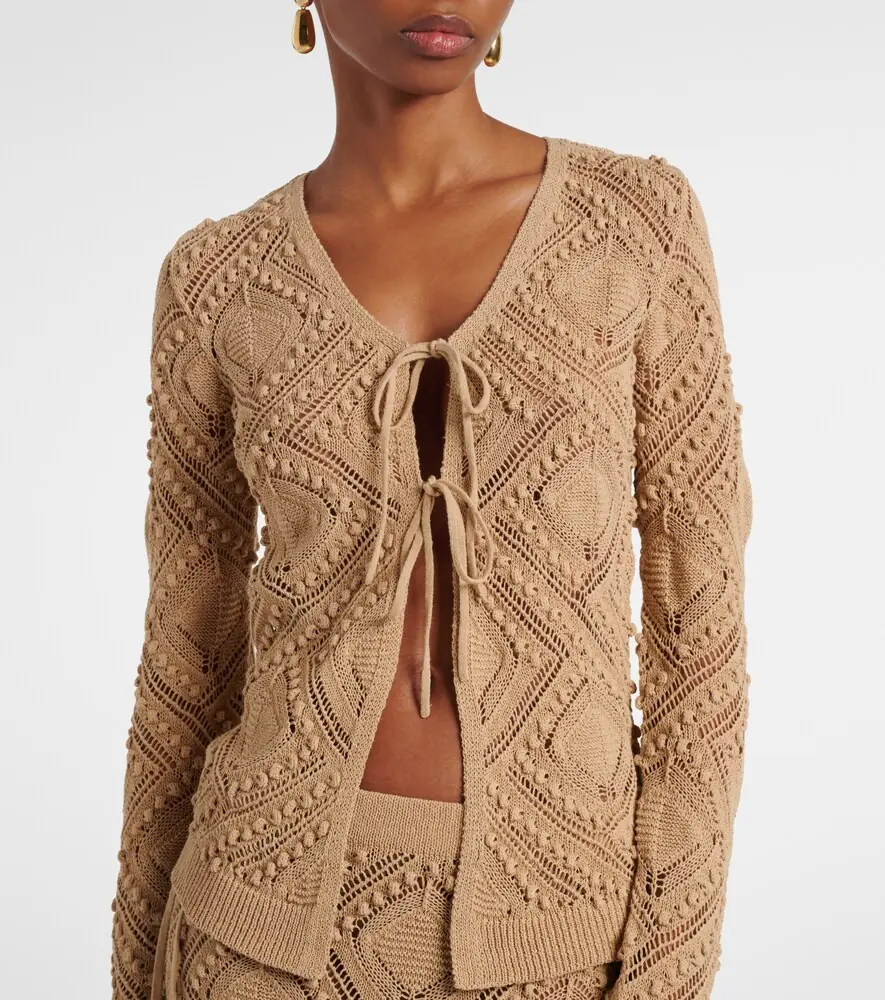 Xu Zhi Crochet lace cardigan | Thumbnail 5