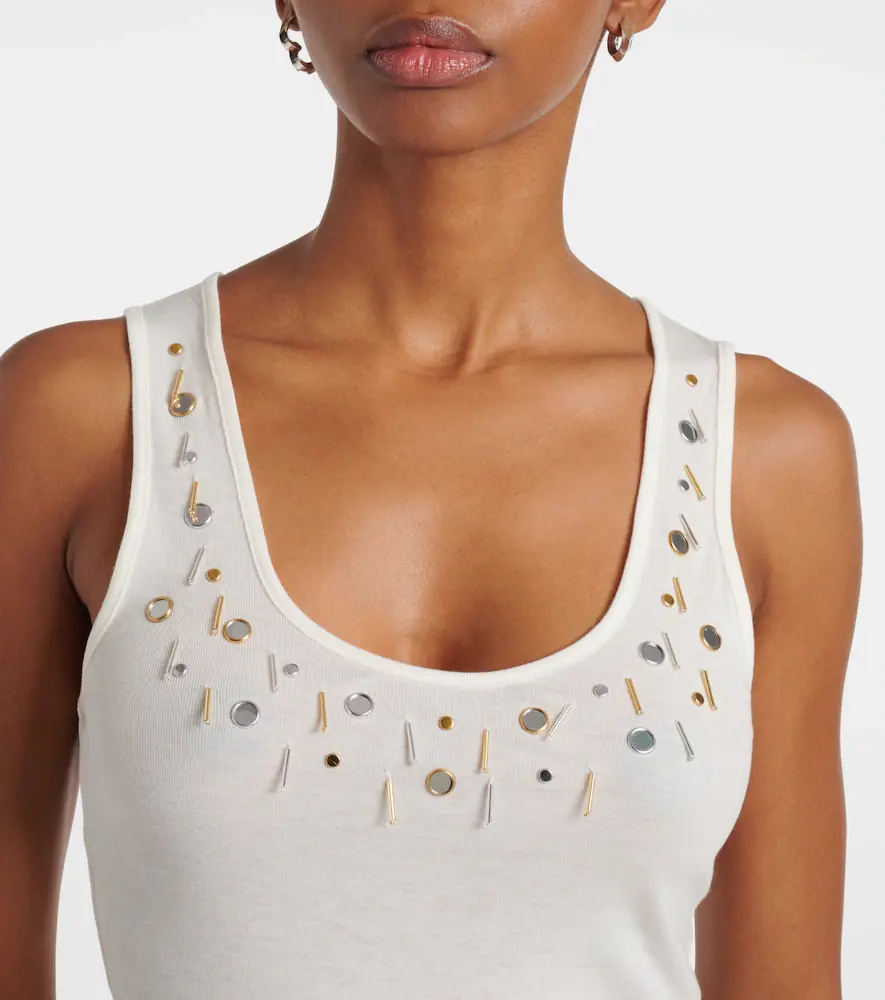 Xu Zhi Embellished tank top | Thumbnail 2