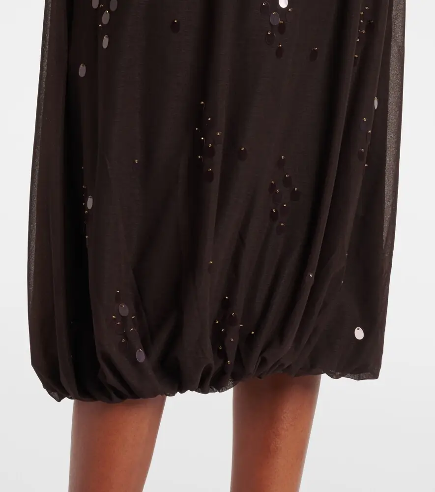 Xu Zhi Embellished midi skirt | Thumbnail 4