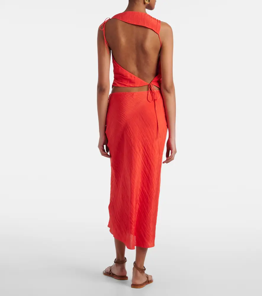 SIR. Ligera midi skirt | Thumbnail 3