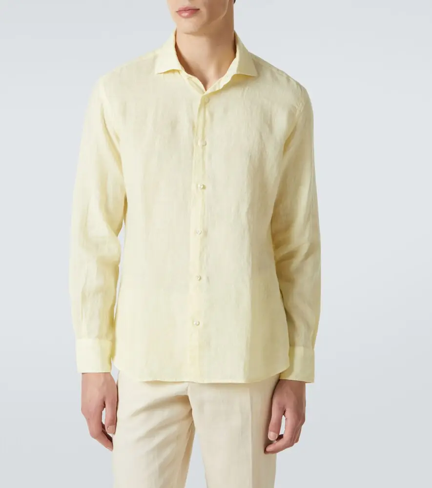 Thom Sweeney Linen shirt | Thumbnail 3 Thom Sweeney Linen shirt | Thumbnail 3