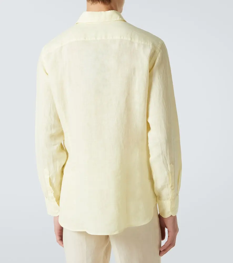 Thom Sweeney Linen shirt | Thumbnail 4 Thom Sweeney Linen shirt | Thumbnail 4