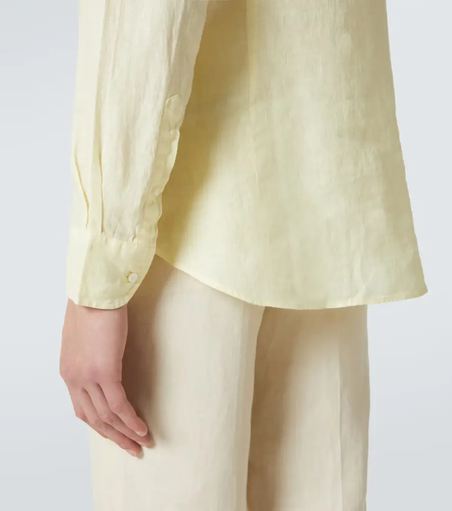 Thom Sweeney Linen shirt | Thumbnail 6 Thom Sweeney Linen shirt | Thumbnail 6