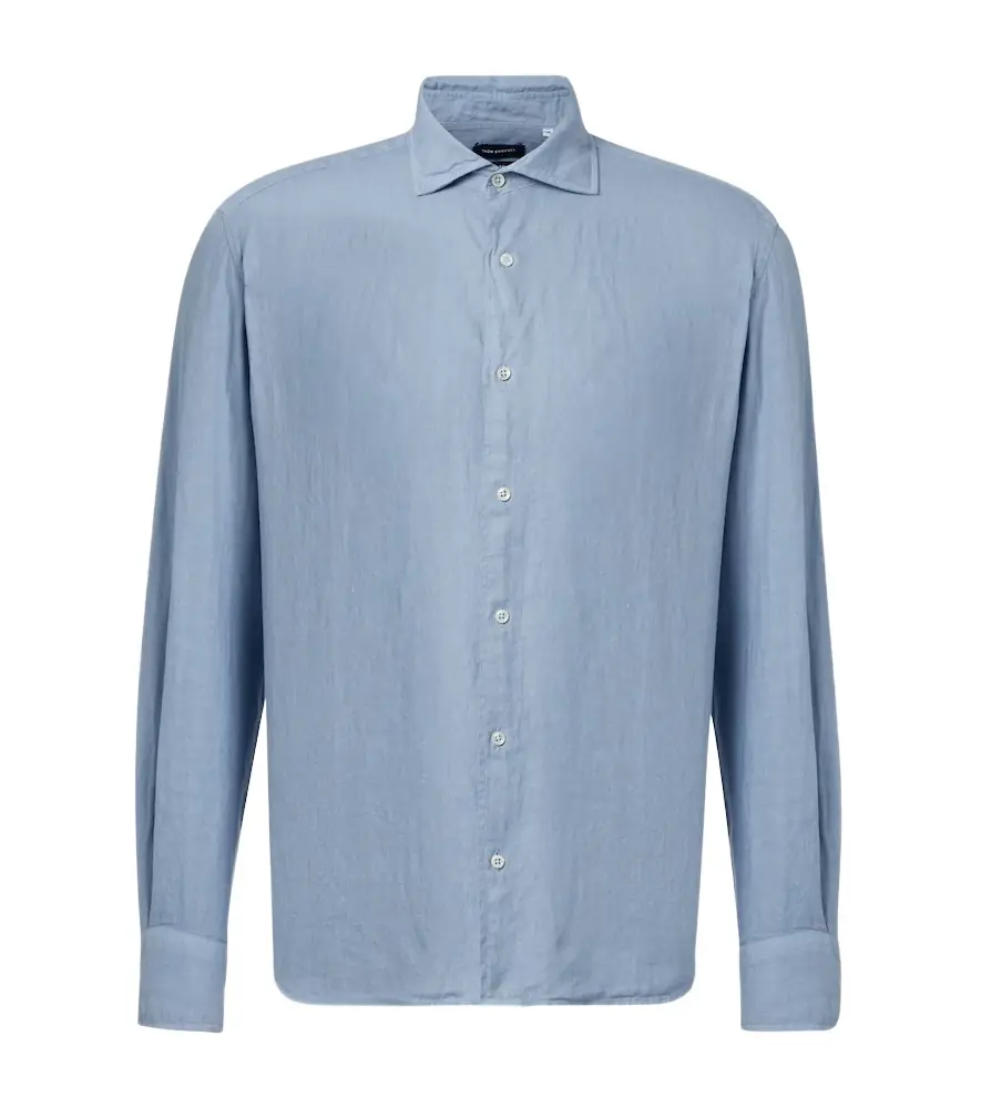 Thom Sweeney Linen shirt | Image 1 Thom Sweeney Linen shirt | Image 1