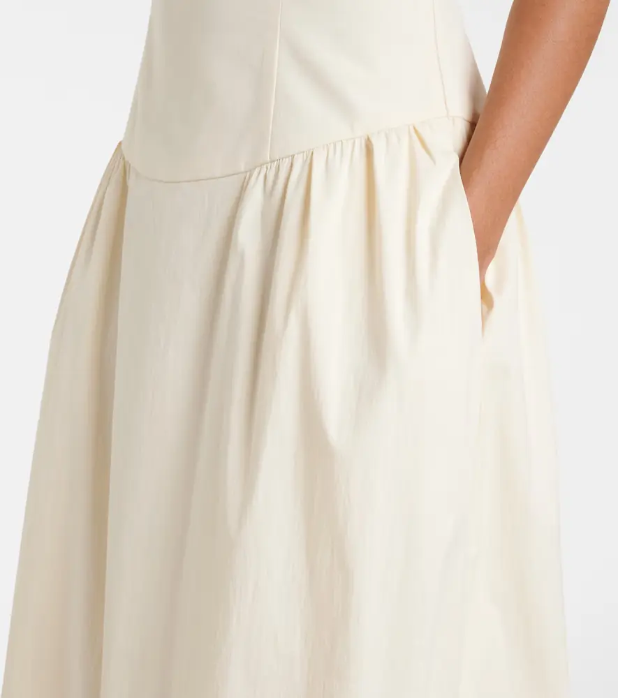 SIR. Florent halterneck cotton-blend maxi dress | Thumbnail 3 SIR. Florent halterneck cotton-blend maxi dress | Thumbnail 3