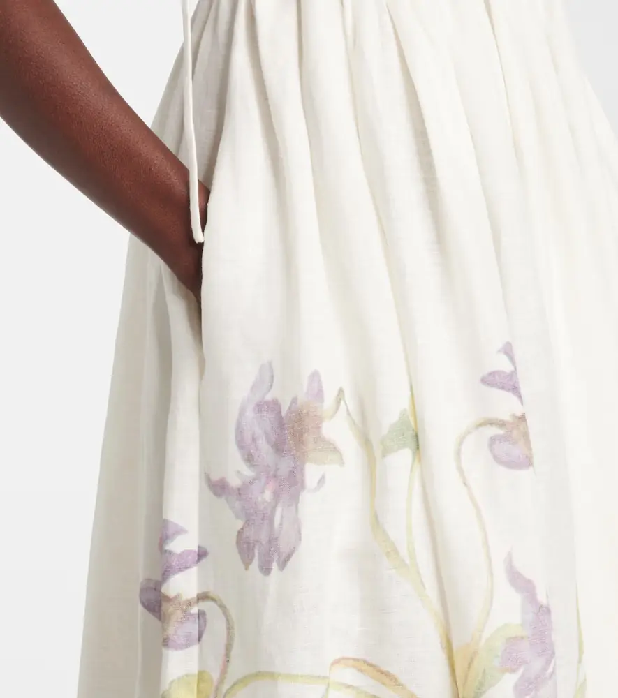 Erdem Floral linen maxi dress | Thumbnail 6 Erdem Floral linen maxi dress | Thumbnail 6