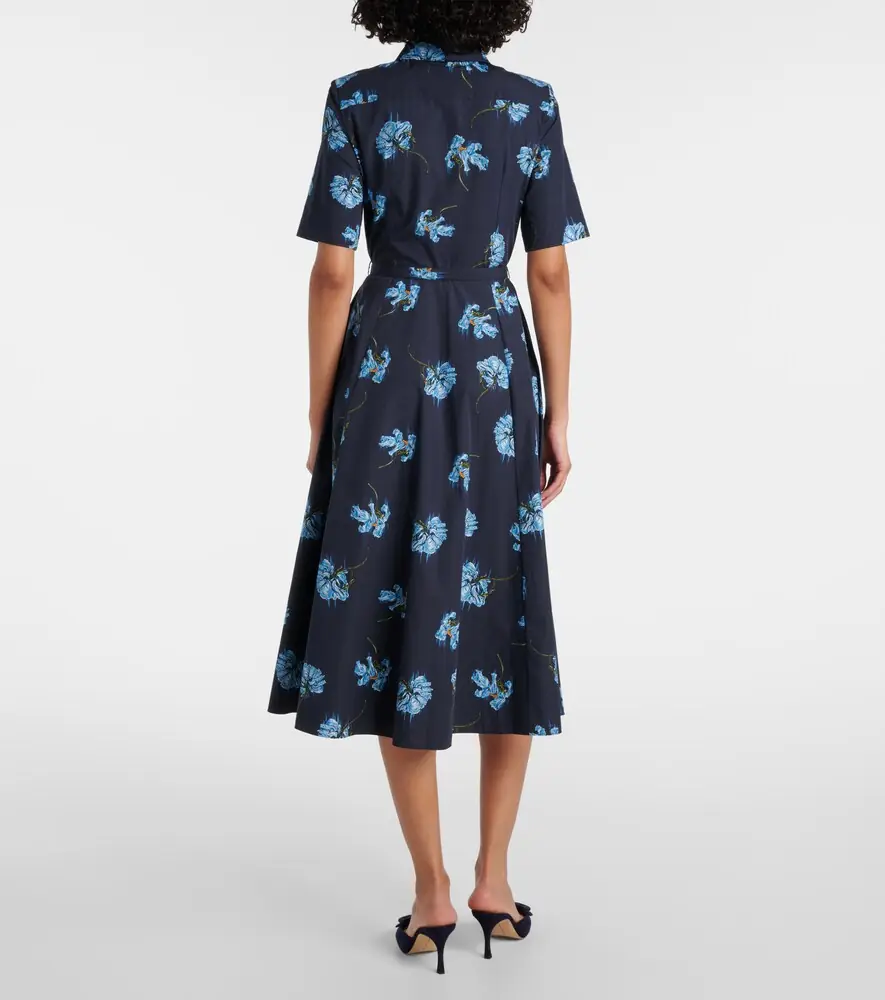 Emilia Wickstead Floral cotton shirt dress | Thumbnail 4 Emilia Wickstead Floral cotton shirt dress | Thumbnail 4