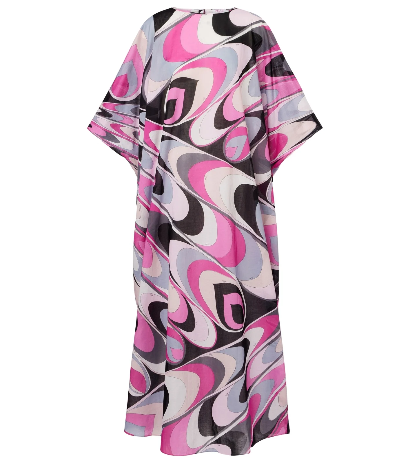 Onde cotton muslin kaftan