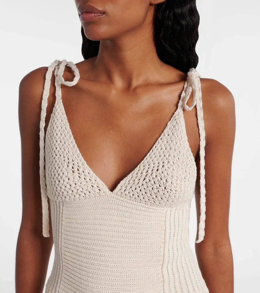 The Attico Knitted cotton minidress | Thumbnail 3