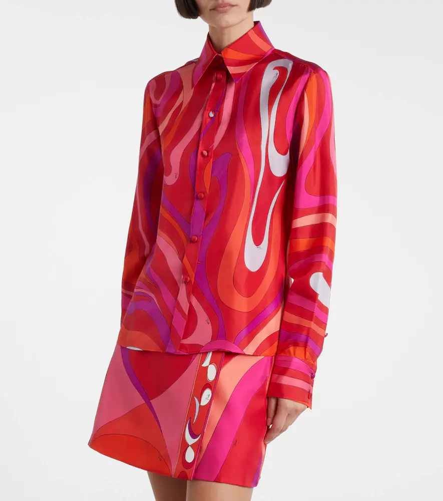PUCCI Marmo silk shirt | Thumbnail 3 PUCCI Marmo silk shirt | Thumbnail 3