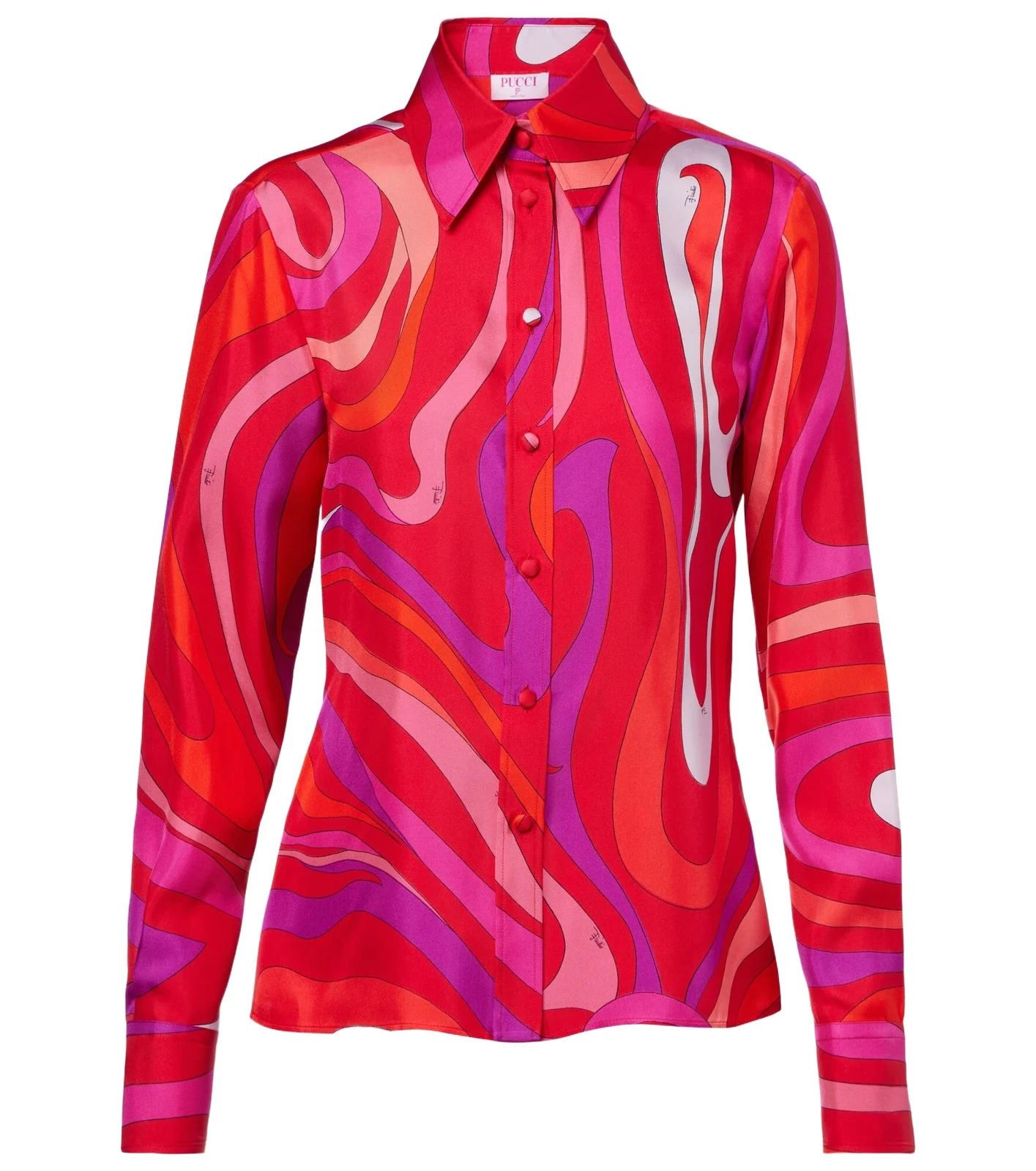 PUCCI Marmo silk shirt