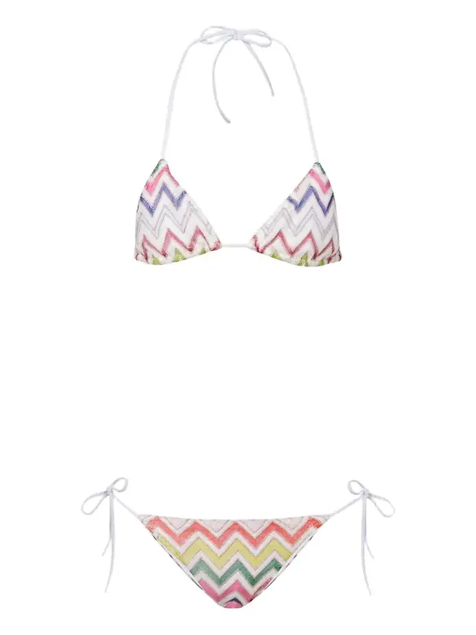 Zigzag lamé bikini Zigzag lamé bikini