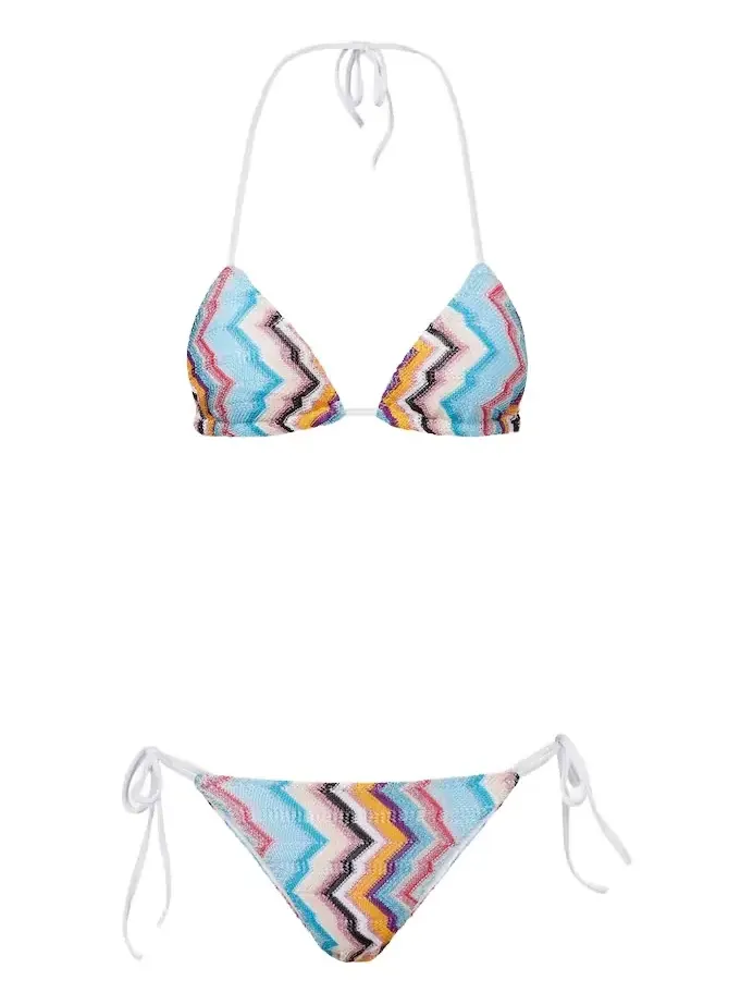Missoni Zigzag lamé bikini