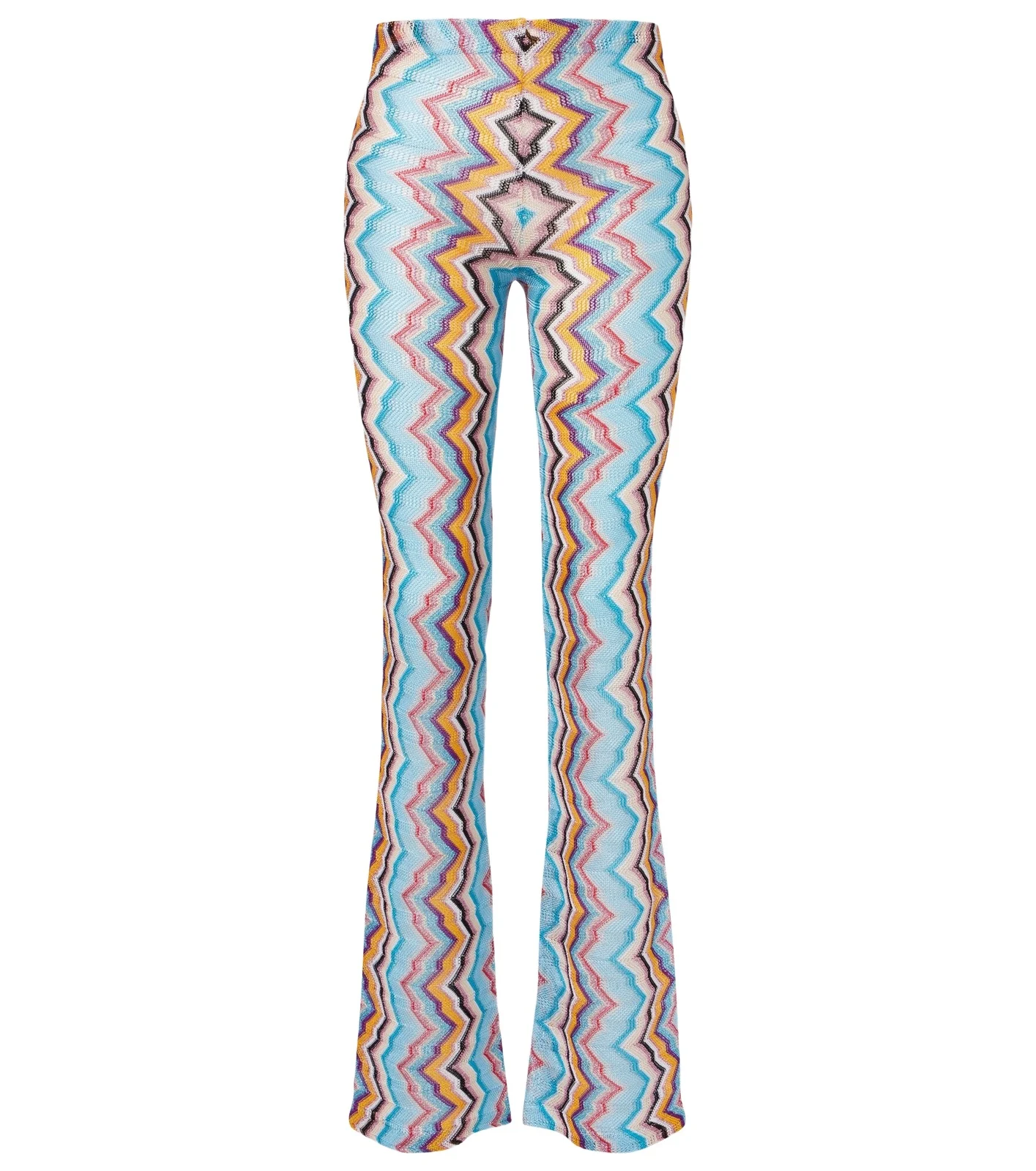 Zigzag high-rise flared pants Zigzag high-rise flared pants