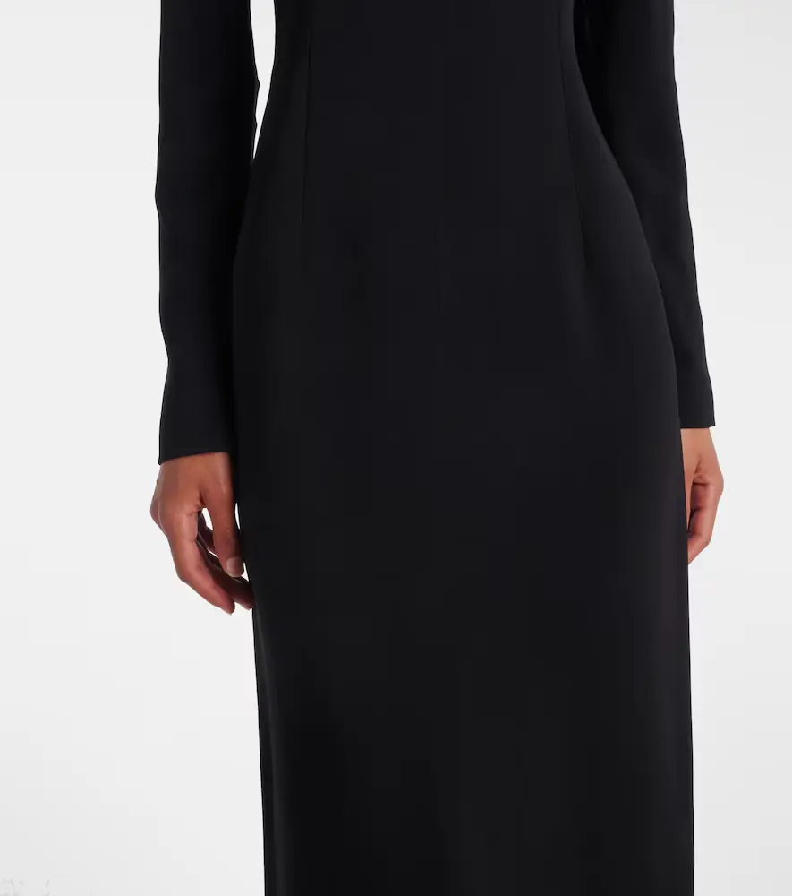 The Row Mitsuko embellished cady midi dress | Thumbnail 4