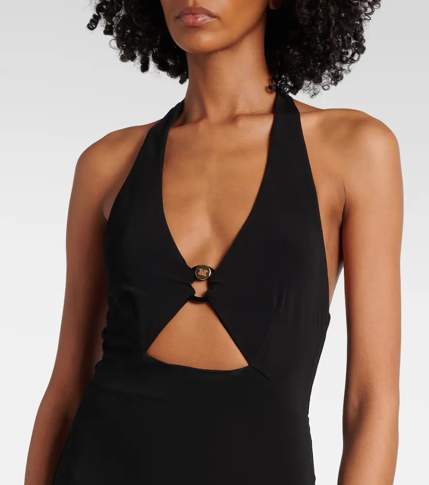 Max Mara Ghiotto cutout halterneck maxi dress | Thumbnail 4
