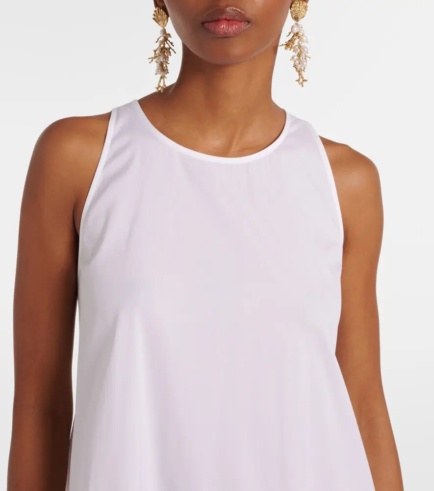 Max Mara Romea cotton-blend poplin maxi dress | Thumbnail 4 Max Mara Romea cotton-blend poplin maxi dress | Thumbnail 4