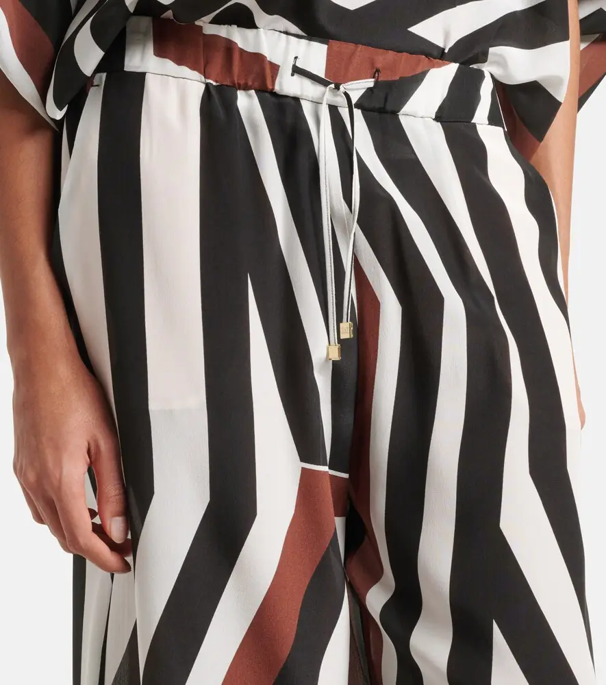 Max Mara Tropea striped silk wide-leg pants | Thumbnail 5 Max Mara Tropea striped silk wide-leg pants | Thumbnail 5