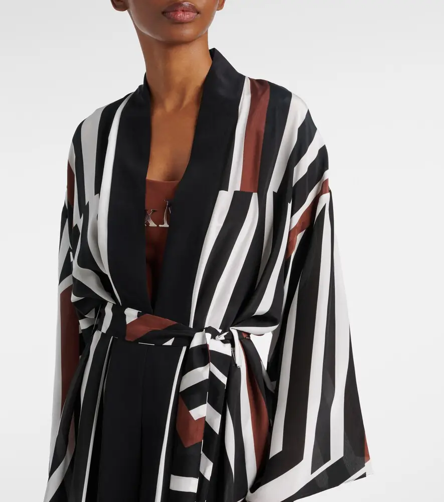 Max Mara Ovatte striped beach cover-up | Thumbnail 4