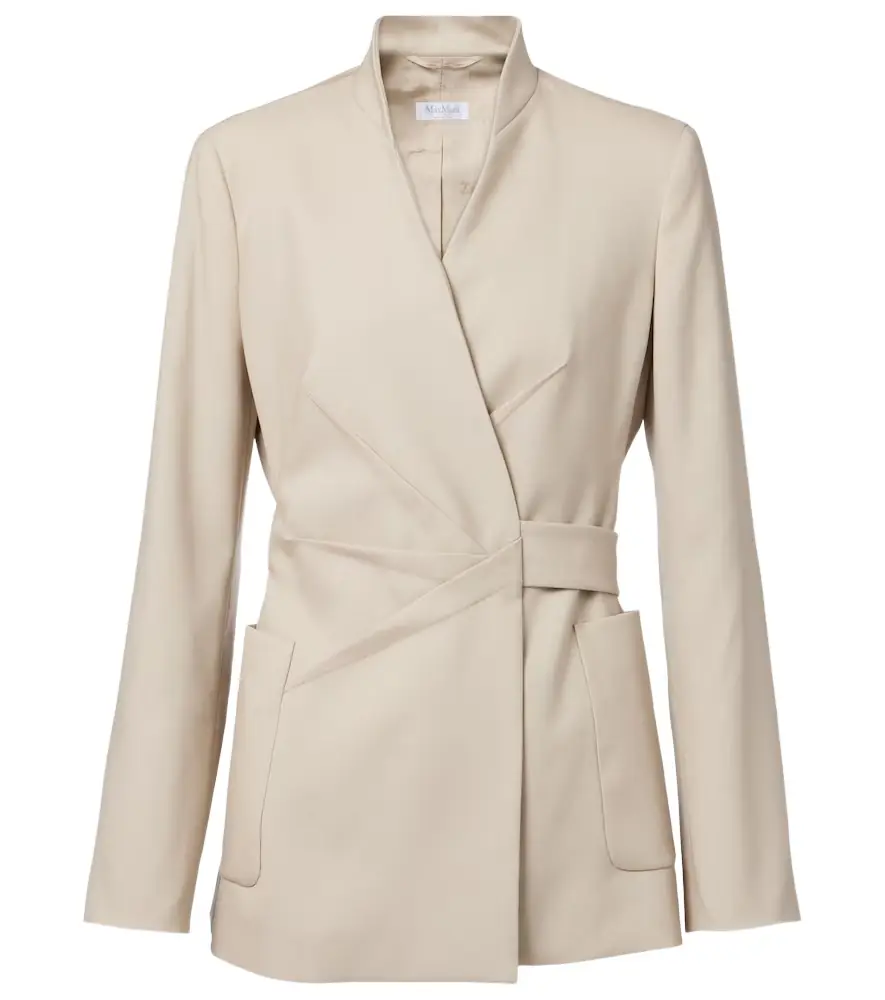 Max Mara Nereo wool, mohair, and silk blazer | Image 1 Max Mara Nereo wool, mohair, and silk blazer | Image 1