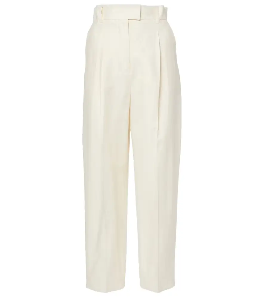 Max Mara Efedra high-rise straight pants | Image 1 Max Mara Efedra high-rise straight pants | Image 1