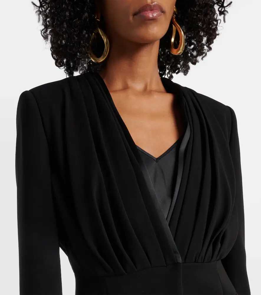 Max Mara Gradi draped crêpe jacket | Thumbnail 5