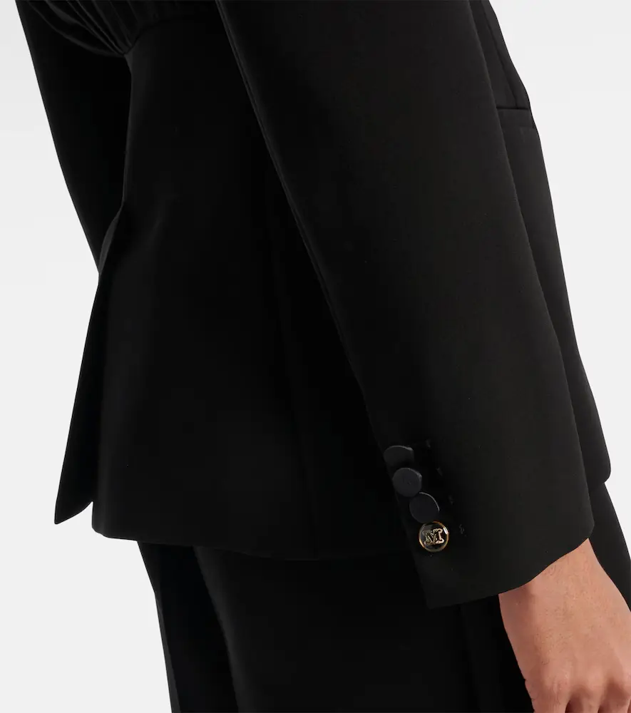 Max Mara Gradi draped crêpe jacket | Thumbnail 6