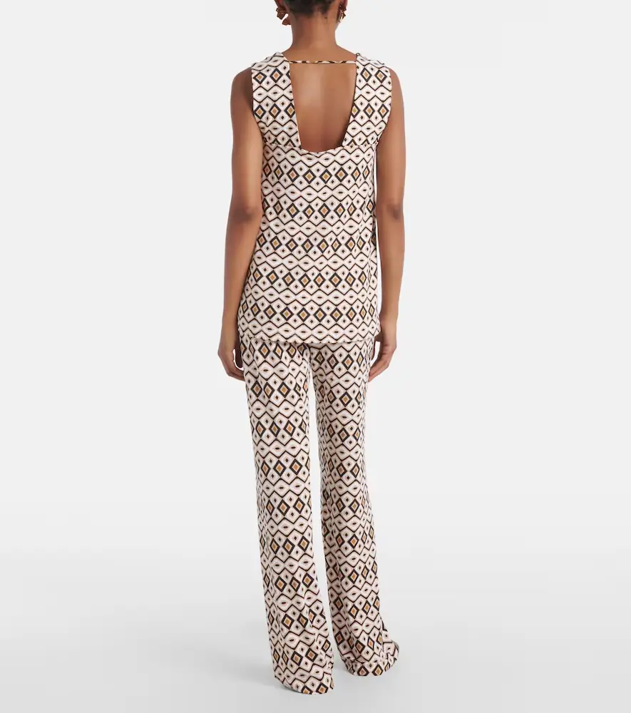 Max Mara Ersilia printed jersey top | Thumbnail 4