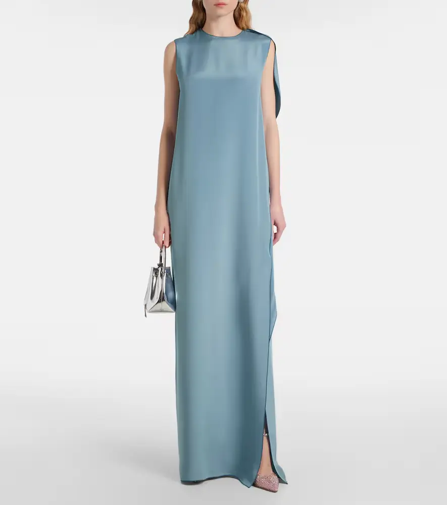 Max Mara Elegante Odessa silk maxi dress | Thumbnail 3 Max Mara Elegante Odessa silk maxi dress | Thumbnail 3