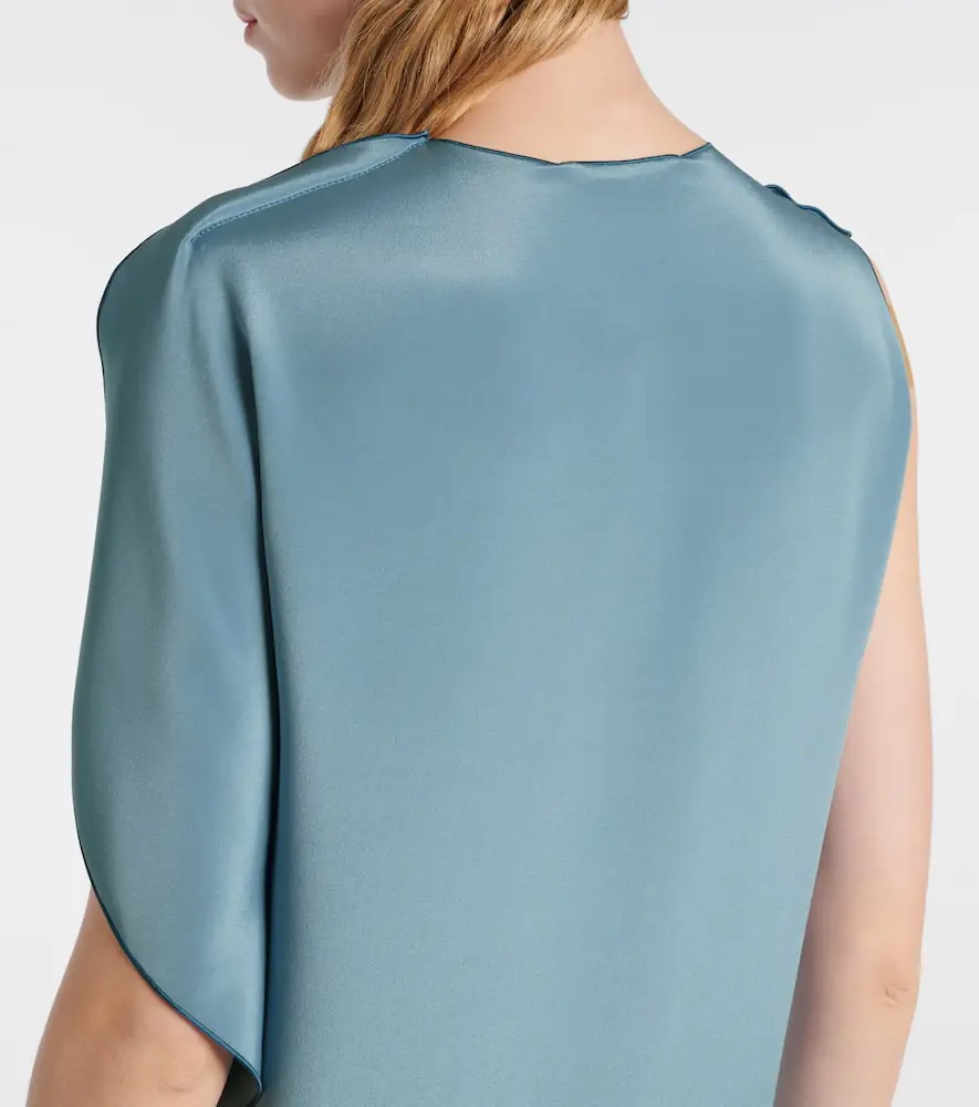 Max Mara Elegante Odessa silk maxi dress | Thumbnail 6 Max Mara Elegante Odessa silk maxi dress | Thumbnail 6
