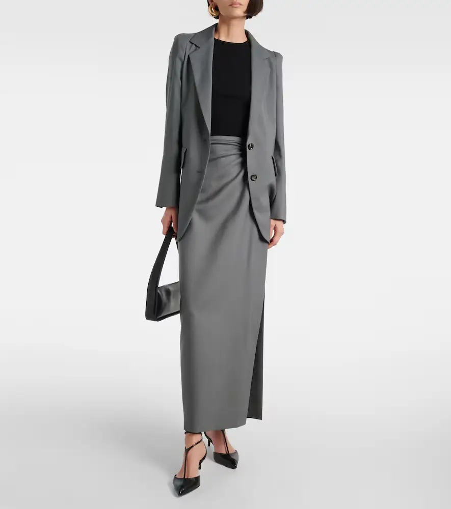 Max Mara Ebridi wool, mohair, and silk blazer | Thumbnail 3