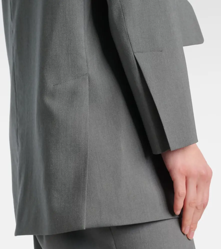 Max Mara Ebridi wool, mohair, and silk blazer | Thumbnail 4