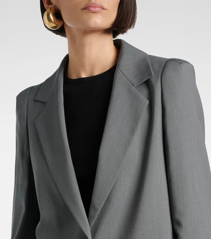 Max Mara Ebridi wool, mohair, and silk blazer | Thumbnail 6