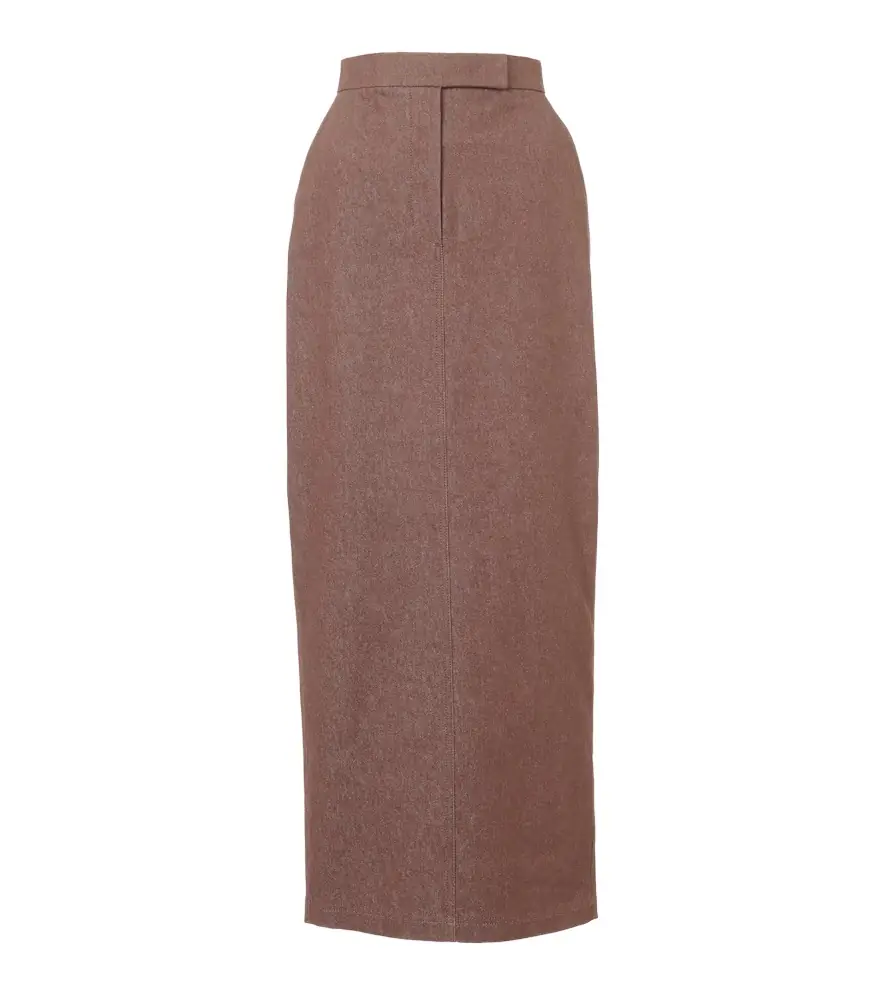 Max Mara Pianosa cotton maxi skirt | Image 1 Max Mara Pianosa cotton maxi skirt | Image 1