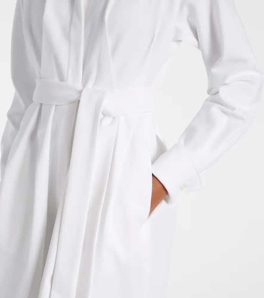 Max Mara Arezzo gabardine shirt dress | Thumbnail 2 Max Mara Arezzo gabardine shirt dress | Thumbnail 2